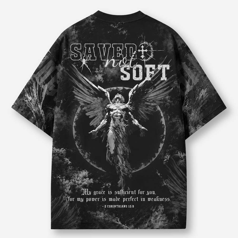 Angel Eco Oversized Graphic Tees · GRS Certified