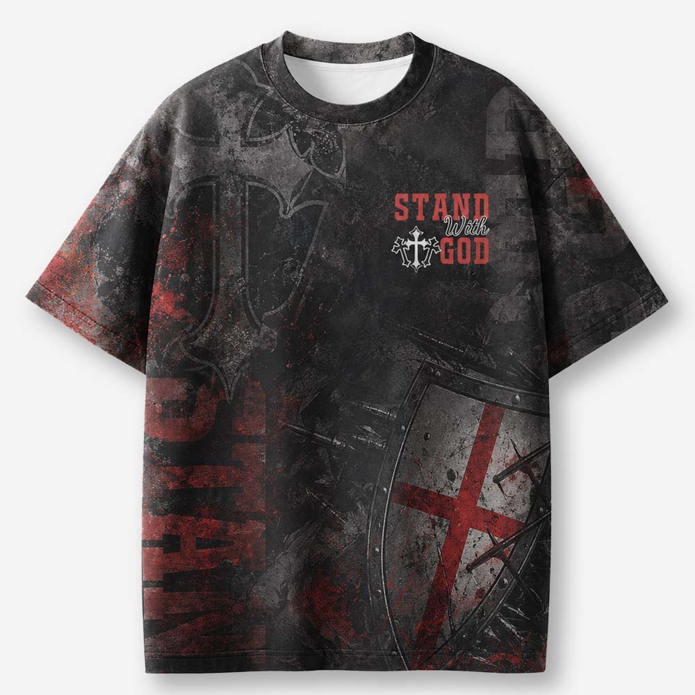 Warrior Eco Oversized Graphic Tees · GRS Certified