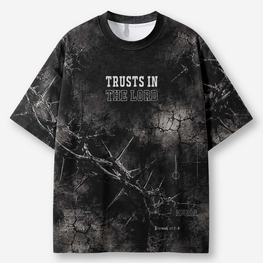 Steadfast Trust Eco Oversized Graphic Tees · GRS Certified