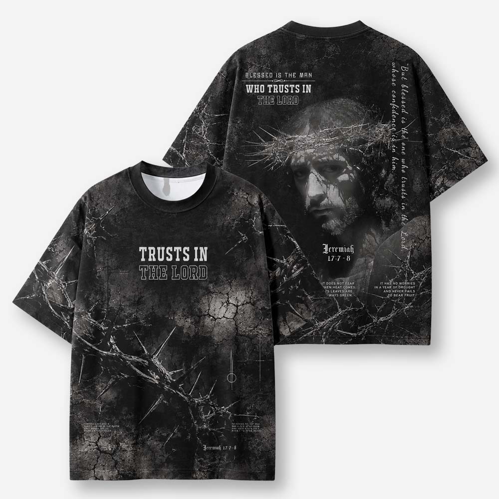 Steadfast Trust Eco Oversized Graphic Tees · GRS Certified