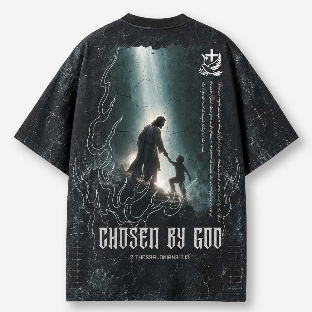 Chosen Eco Oversized Graphic Tees · GRS Certified