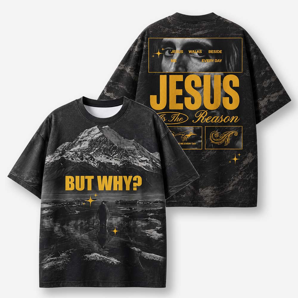 Reason Why Eco Oversized Graphic Tees · GRS Certified