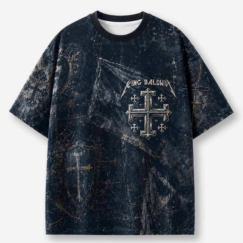 Masked King Eco Oversized Graphic Tees · GRS Certified