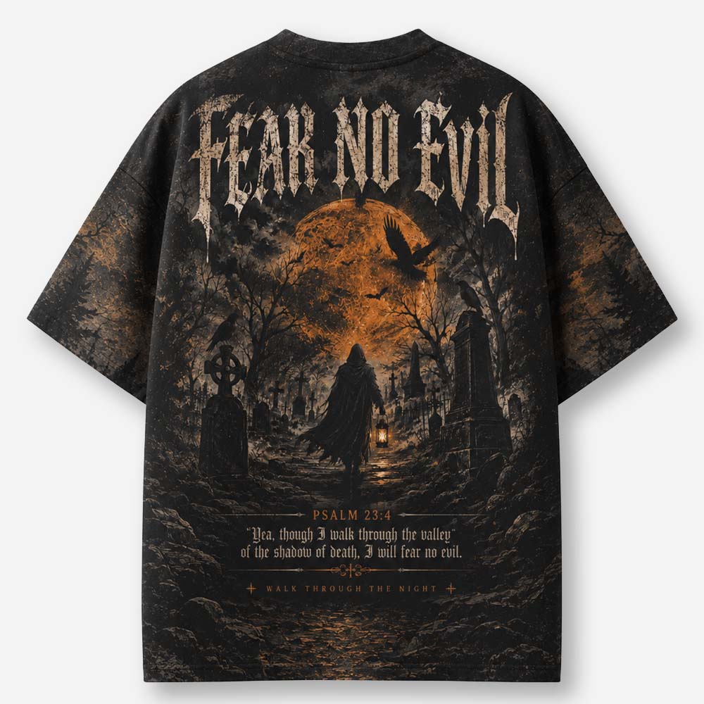 Fearless Valley Eco Oversized Graphic Tees · GRS Certified