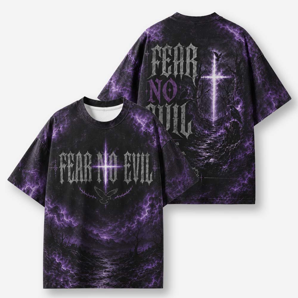 Fearless Path Eco Oversized Graphic Tees · GRS Certified