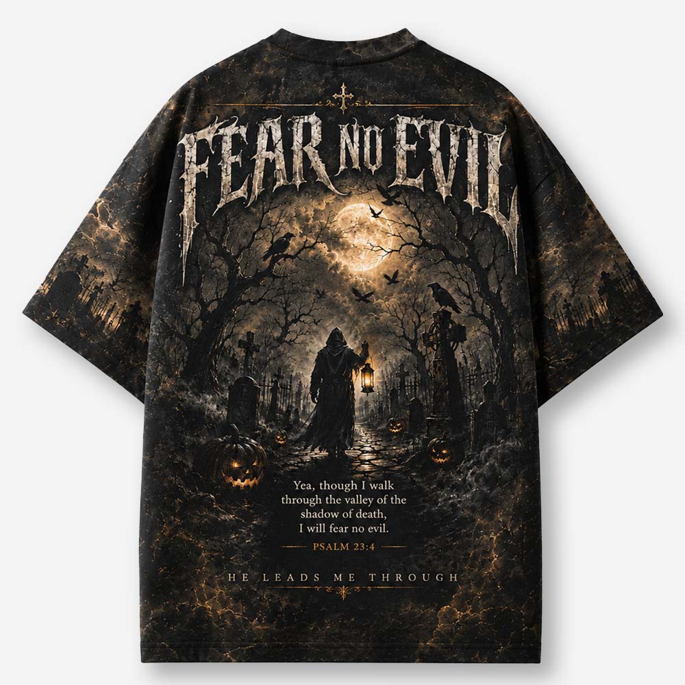 Fearless Valley Eco Oversized Graphic Tees · GRS Certified