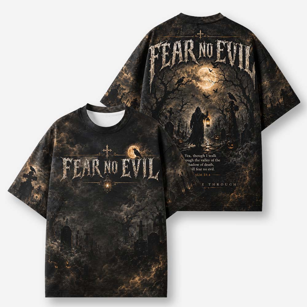Fearless Valley Eco Oversized Graphic Tees · GRS Certified