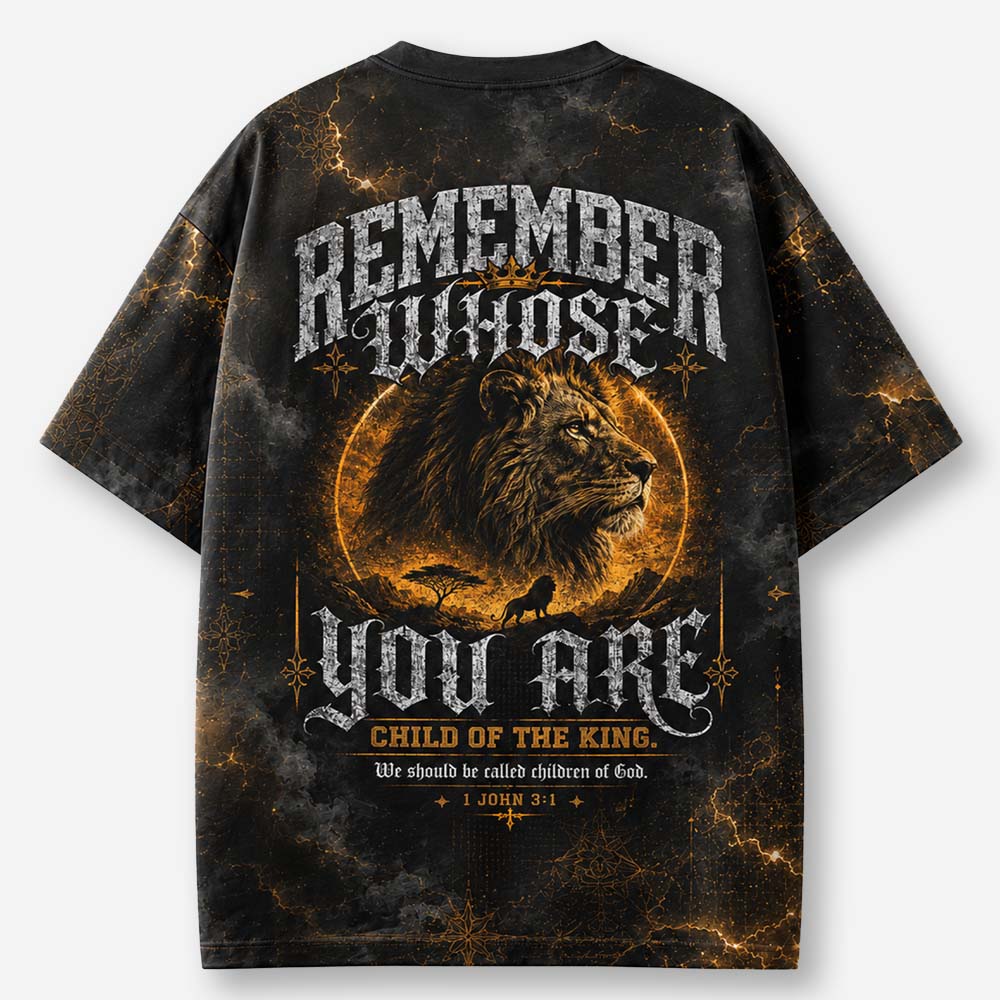 Royal Identity Eco Oversized Graphic Tees · GRS Certified