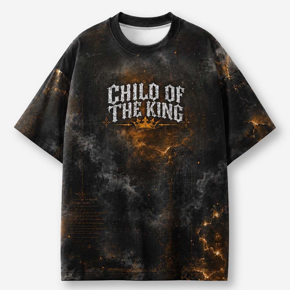 Royal Identity Eco Oversized Graphic Tees · GRS Certified