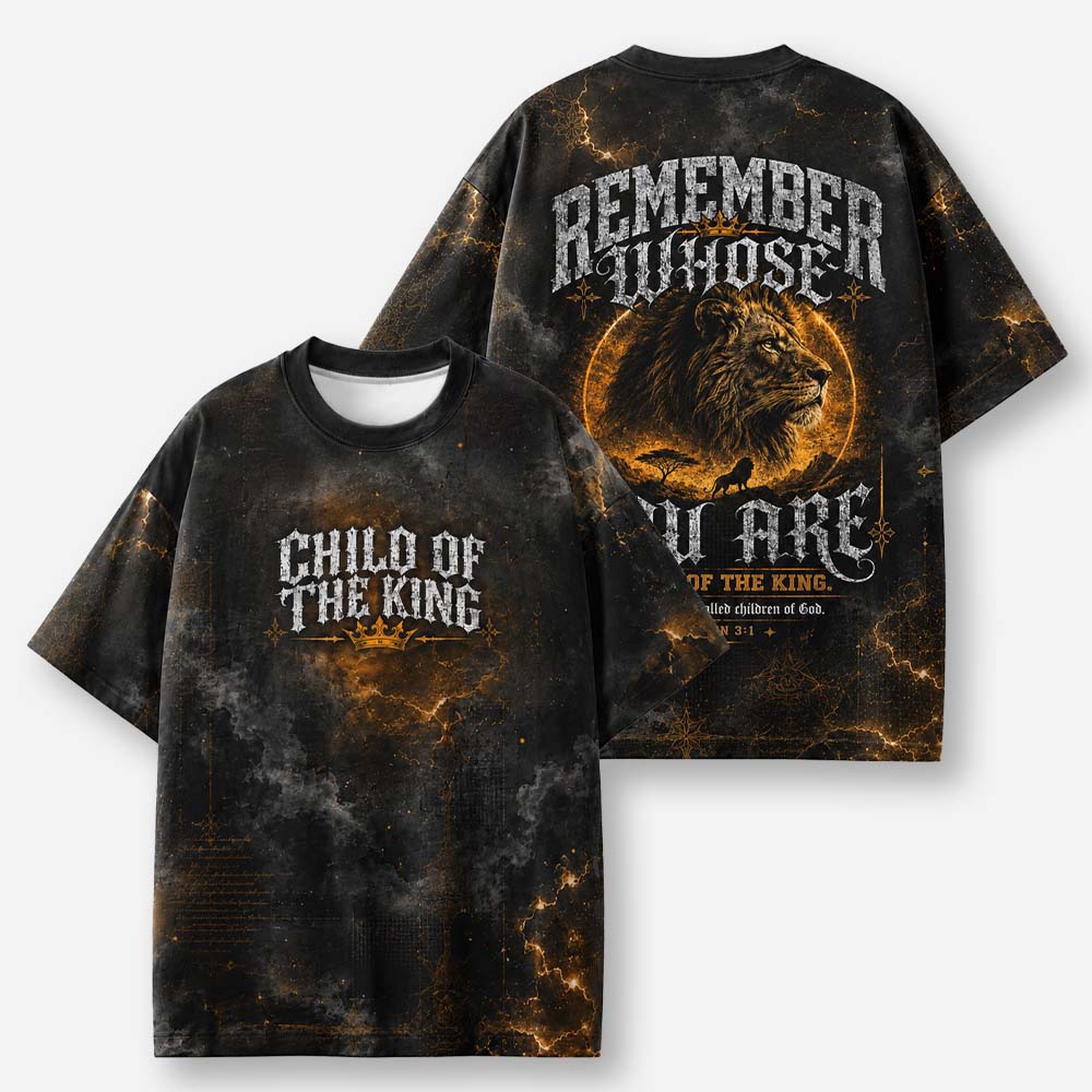 Royal Identity Eco Oversized Graphic Tees · GRS Certified
