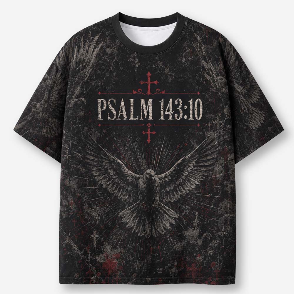 Guiding Dove Eco Oversized Graphic Tees · GRS Certified