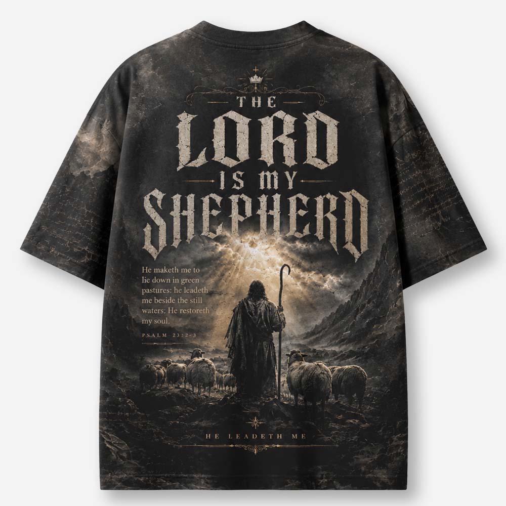 Shepherd Guide Eco Oversized Graphic Tees · GRS Certified