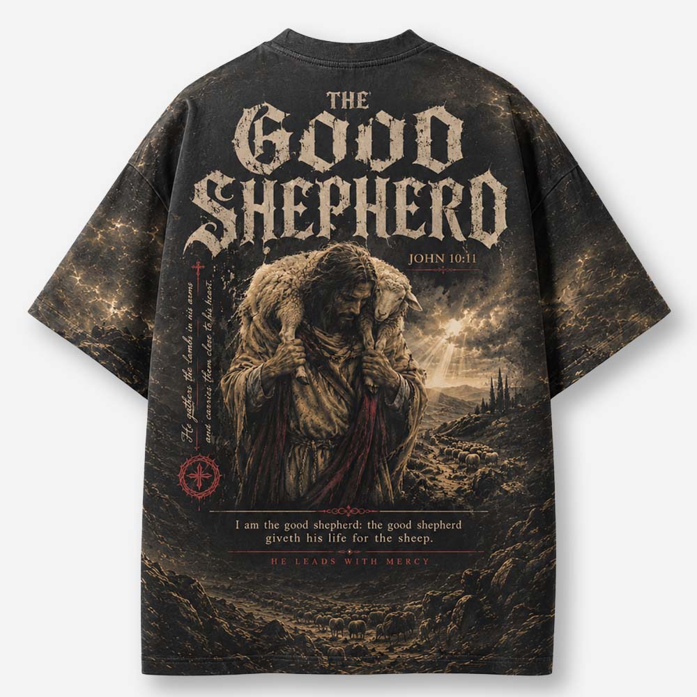 Pasture Guide Eco Oversized Graphic Tees · GRS Certified