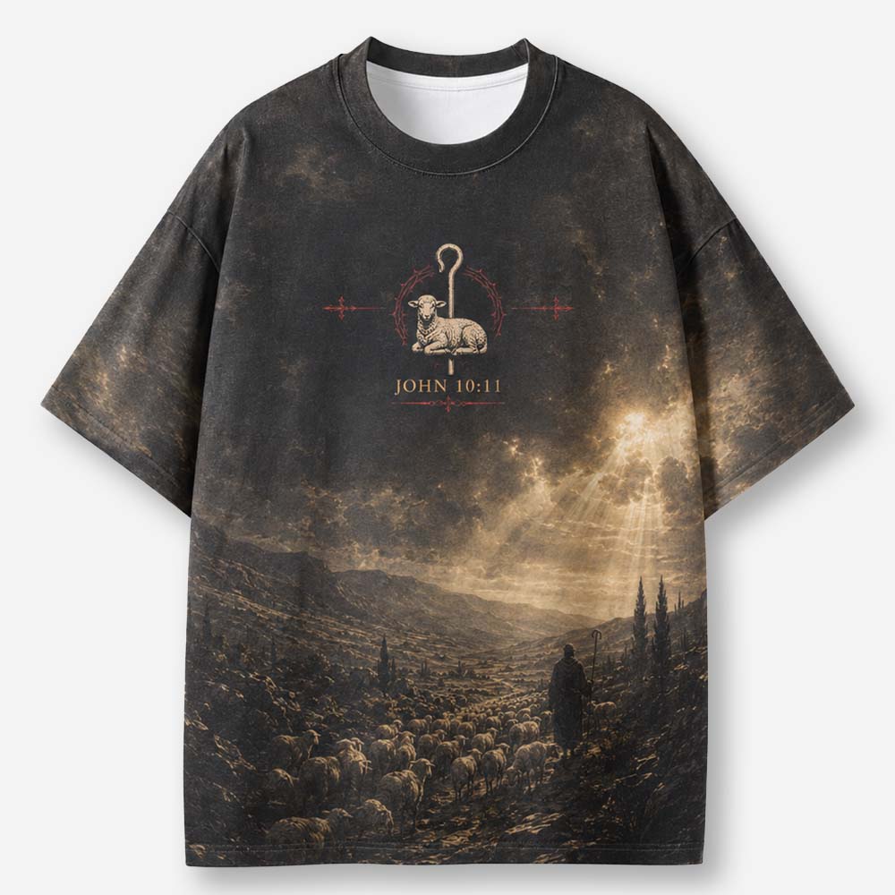 Pasture Guide Eco Oversized Graphic Tees · GRS Certified