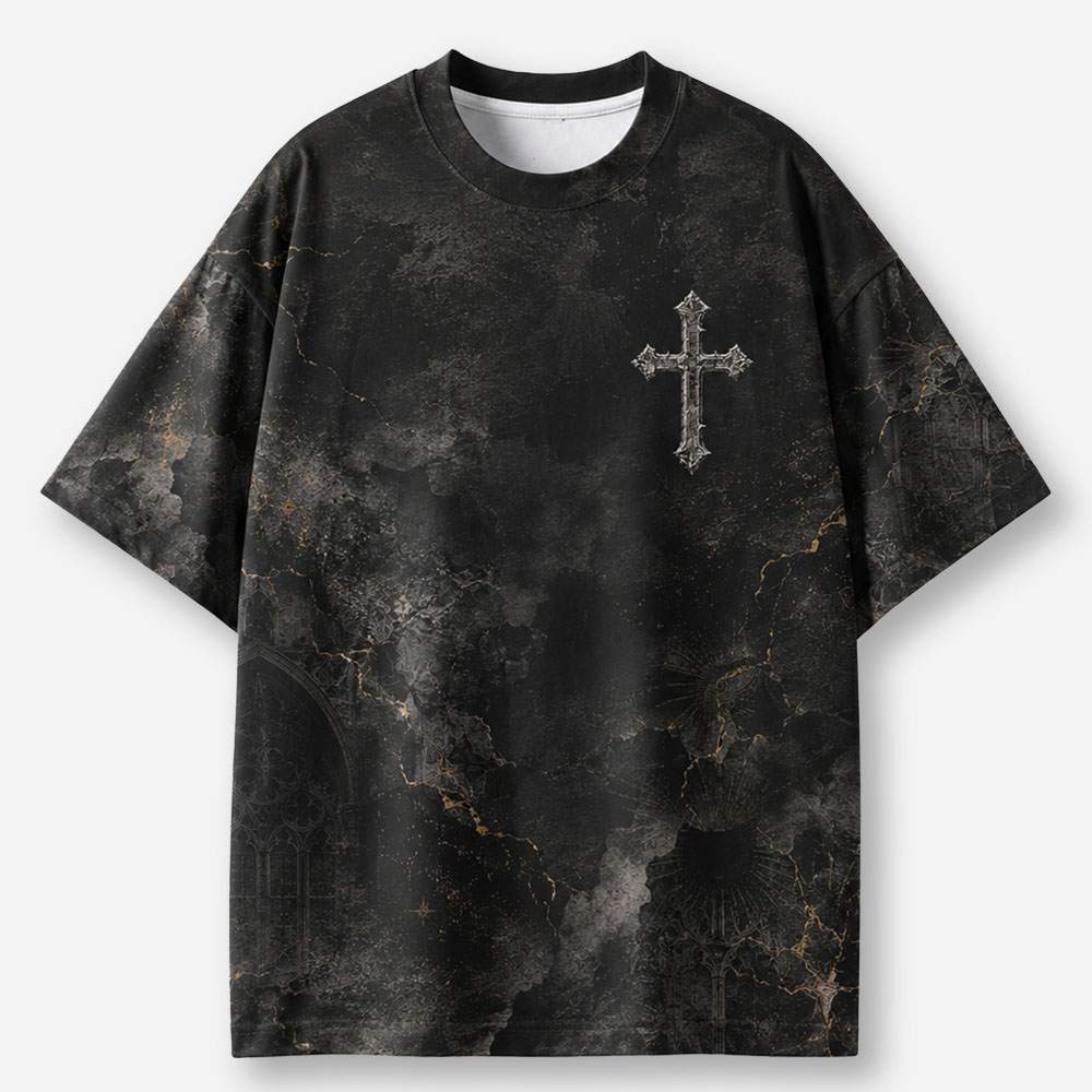 Lion Lamb Emblem Eco Oversized Graphic Tees · GRS Certified