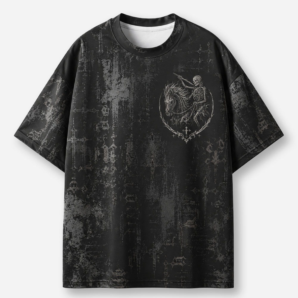 Victory Rider Eco Oversized Graphic Tees · GRS Certified