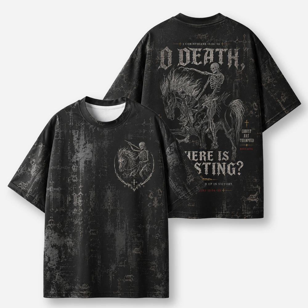 Victory Rider Eco Oversized Graphic Tees · GRS Certified