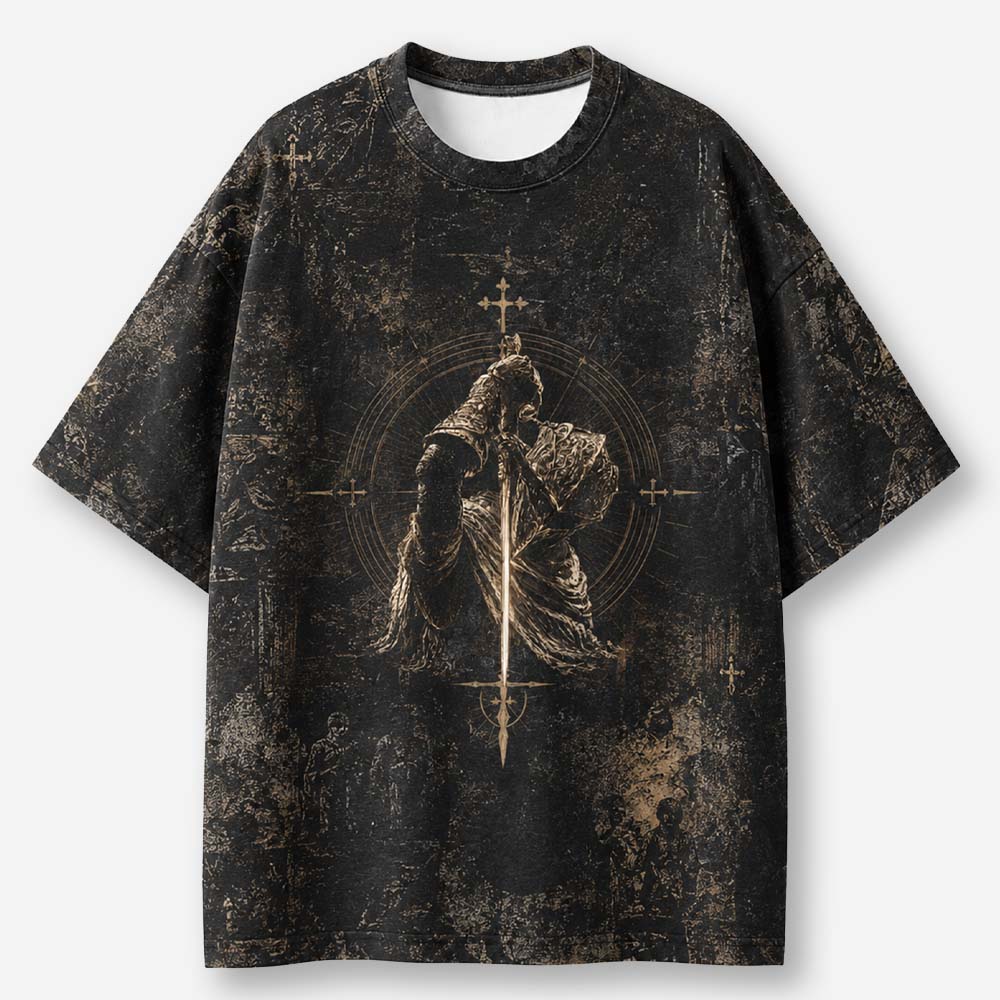Angel Sword Eco Oversized Graphic Tees · GRS Certified