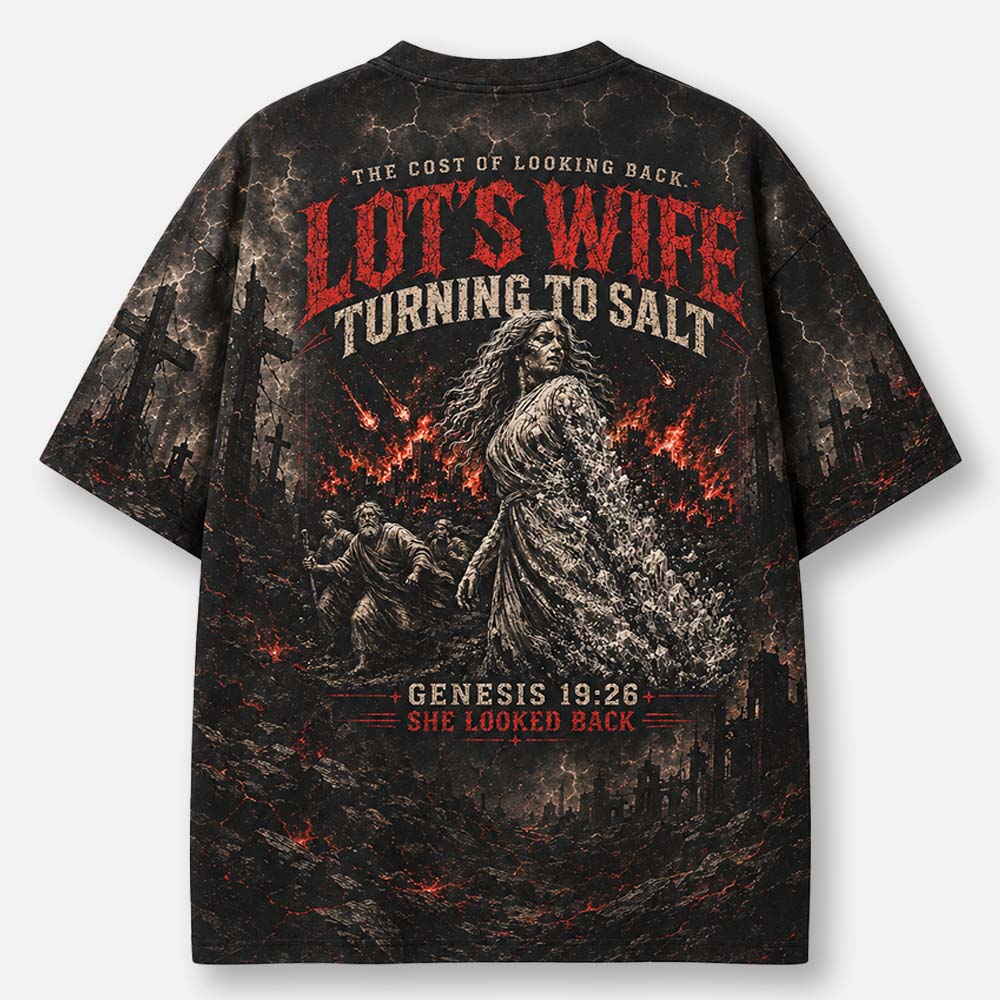 Looking Back Eco Oversized Graphic Tees · GRS Certified