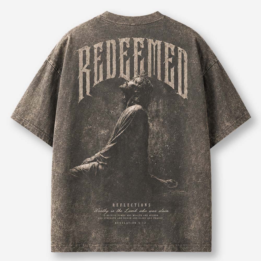 Restored Figure Eco Oversized Graphic Tees · GRS Certified