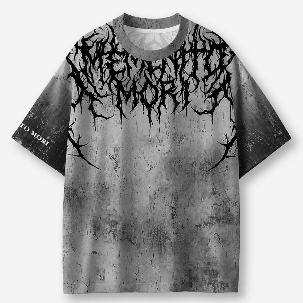 Memento Figure Eco Oversized Graphic Tees · GRS Certified