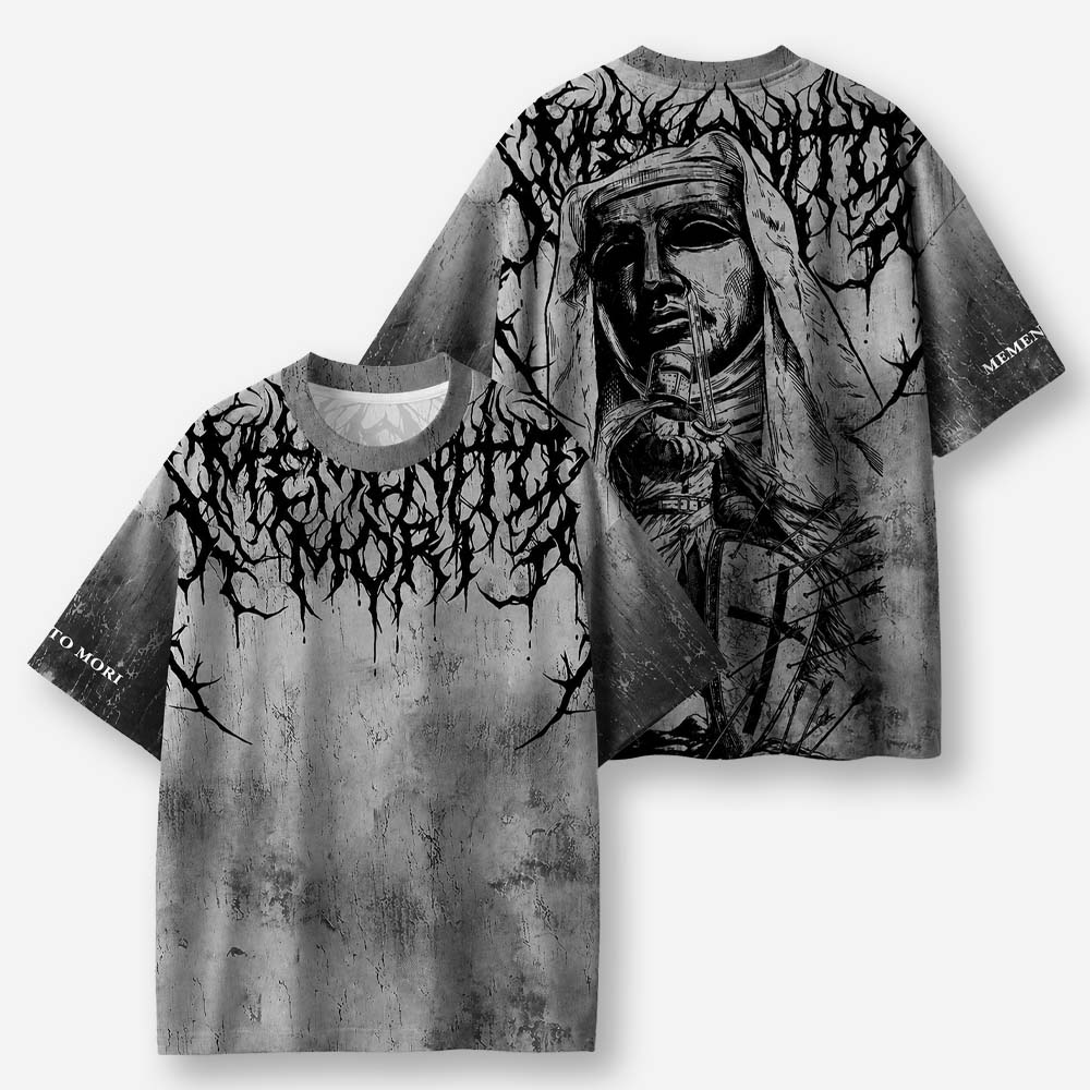Memento Figure Eco Oversized Graphic Tees · GRS Certified