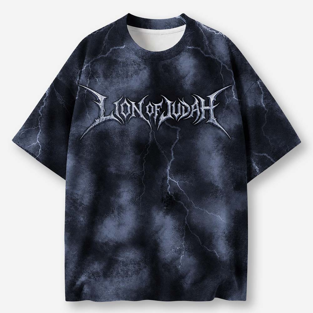 Storm Lion Eco Oversized Graphic Tees · GRS Certified