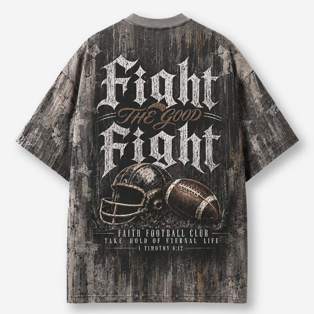 Good Fight Eco Oversized Graphic Tees · GRS Certified