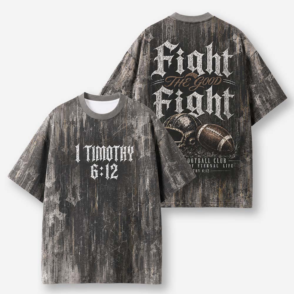 Good Fight Eco Oversized Graphic Tees · GRS Certified