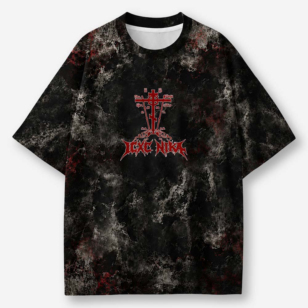 Ancient Word Eco Oversized Graphic Tees · GRS Certified