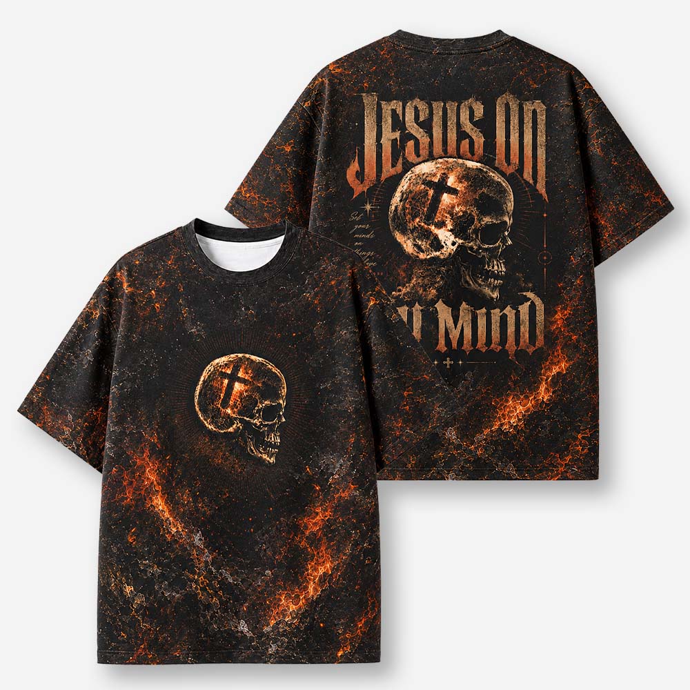 Sacred Mind Eco Oversized Graphic Tees · GRS Certified