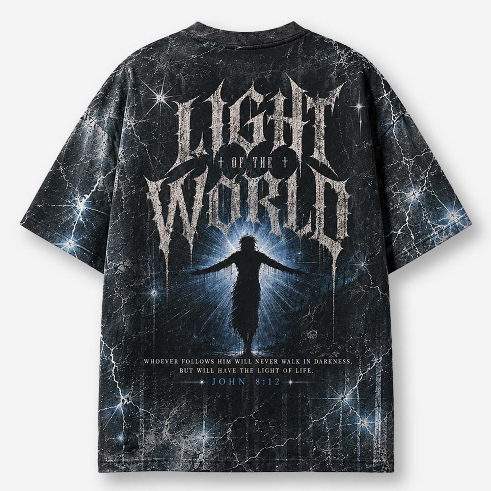 Radiant Path Eco Oversized Graphic Tees · GRS Certified