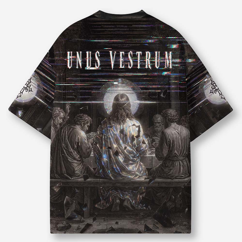 Sacred Table Eco Oversized Graphic Tees · GRS Certified