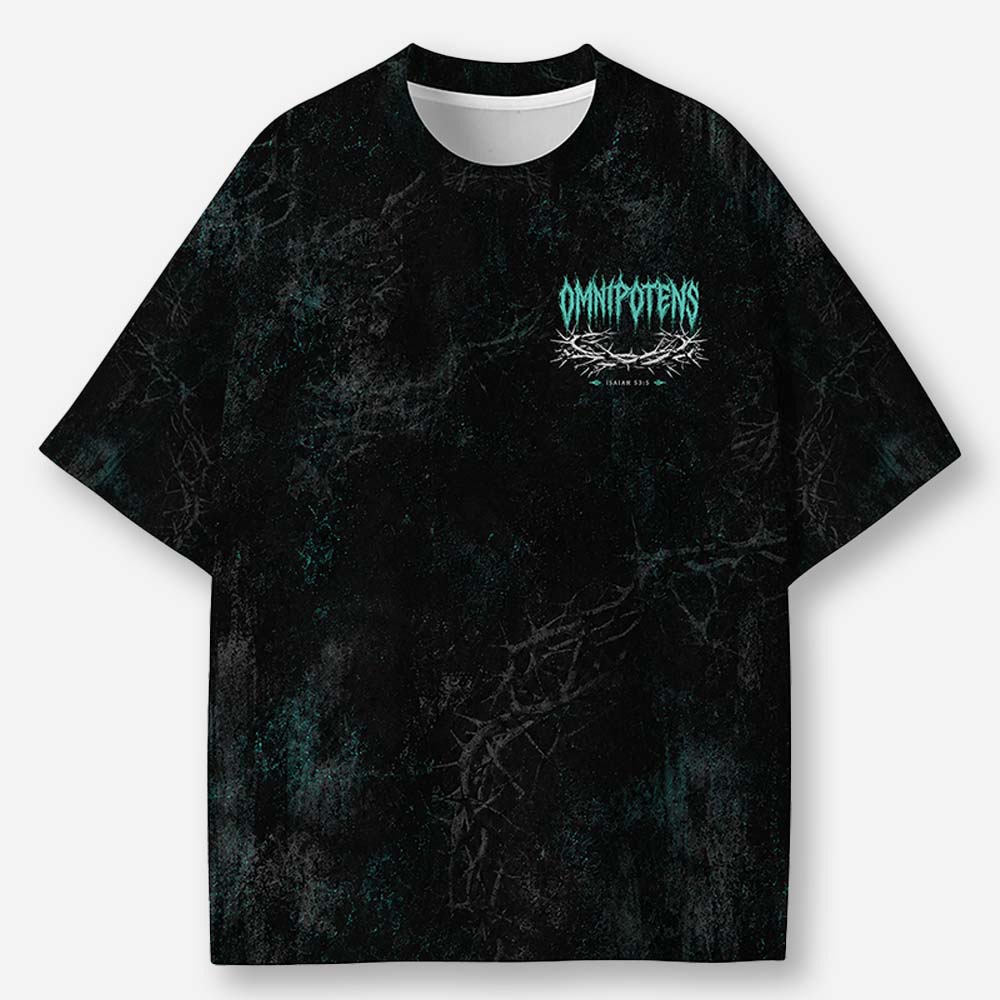 Thorned Portrait Eco Oversized Graphic Tees · GRS Certified