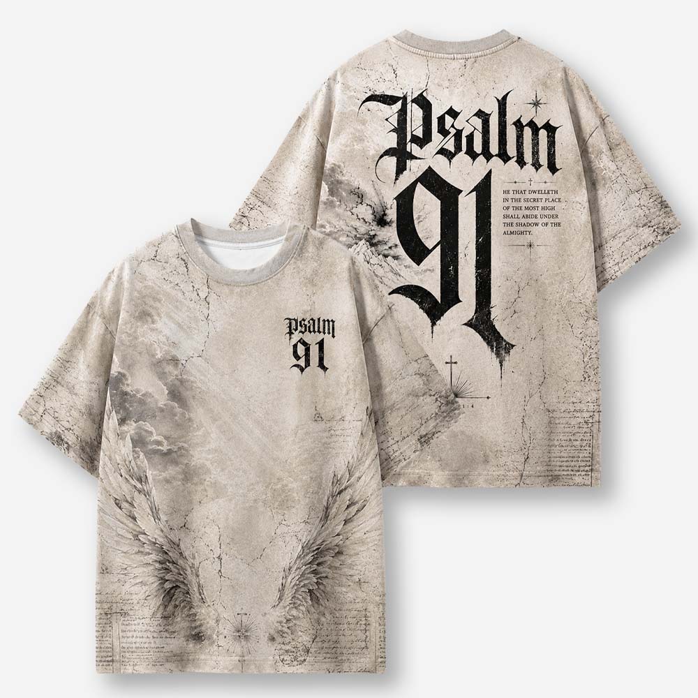 Shadow Shelter Eco Oversized Graphic Tees · GRS Certified