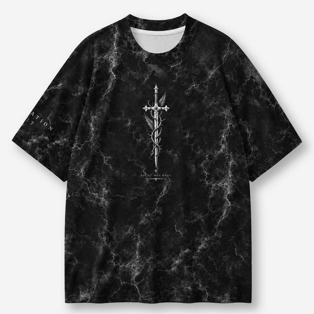 Angel Rider Eco Oversized Graphic Tees · GRS Certified