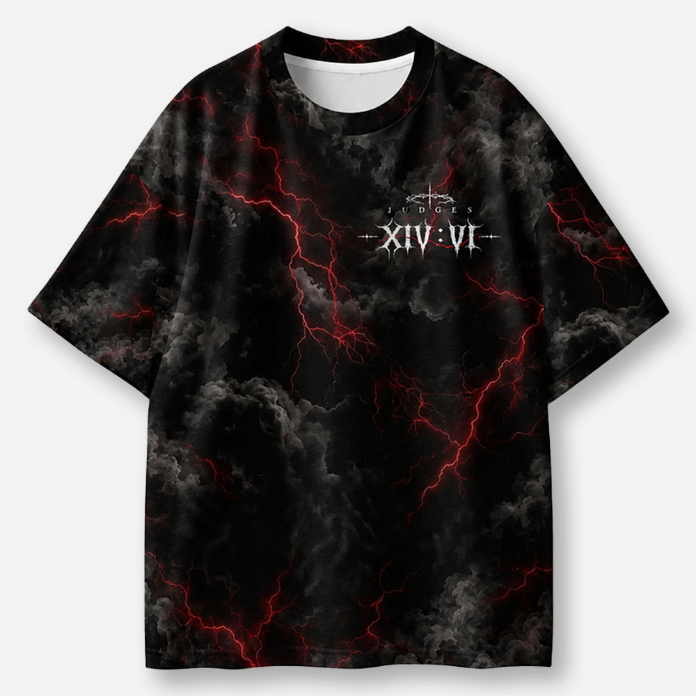 Storm Strength Eco Oversized Graphic Tees · GRS Certified