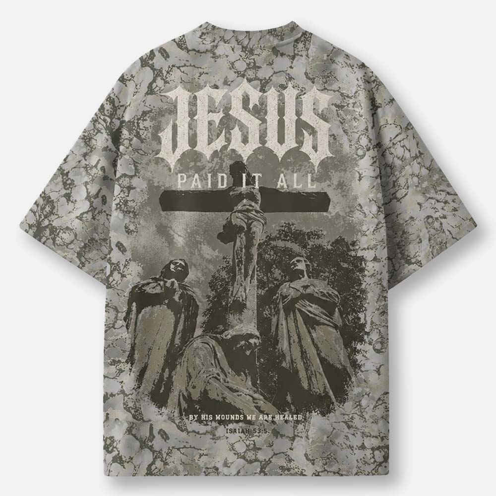 Paid All Eco Oversized Graphic Tees · GRS Certified
