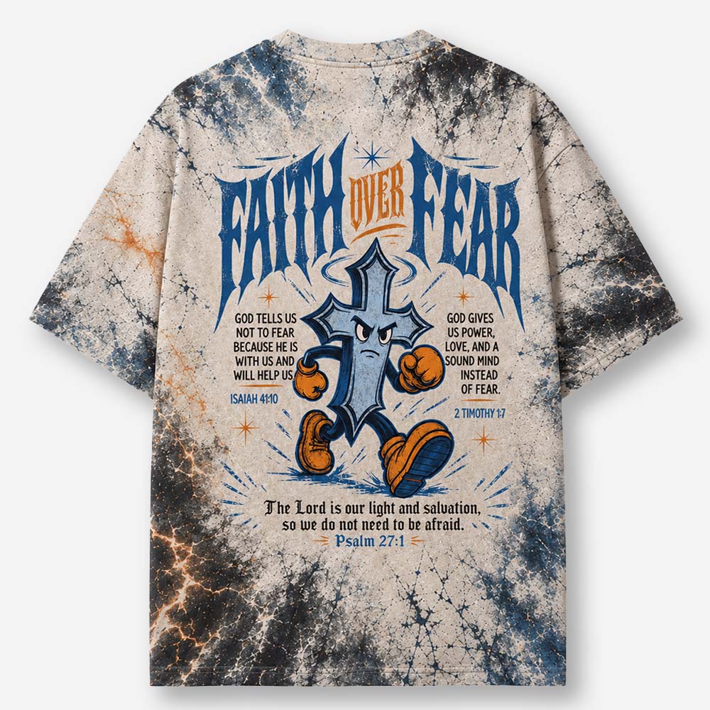 Fearless Step Eco Oversized Graphic Tees · GRS Certified
