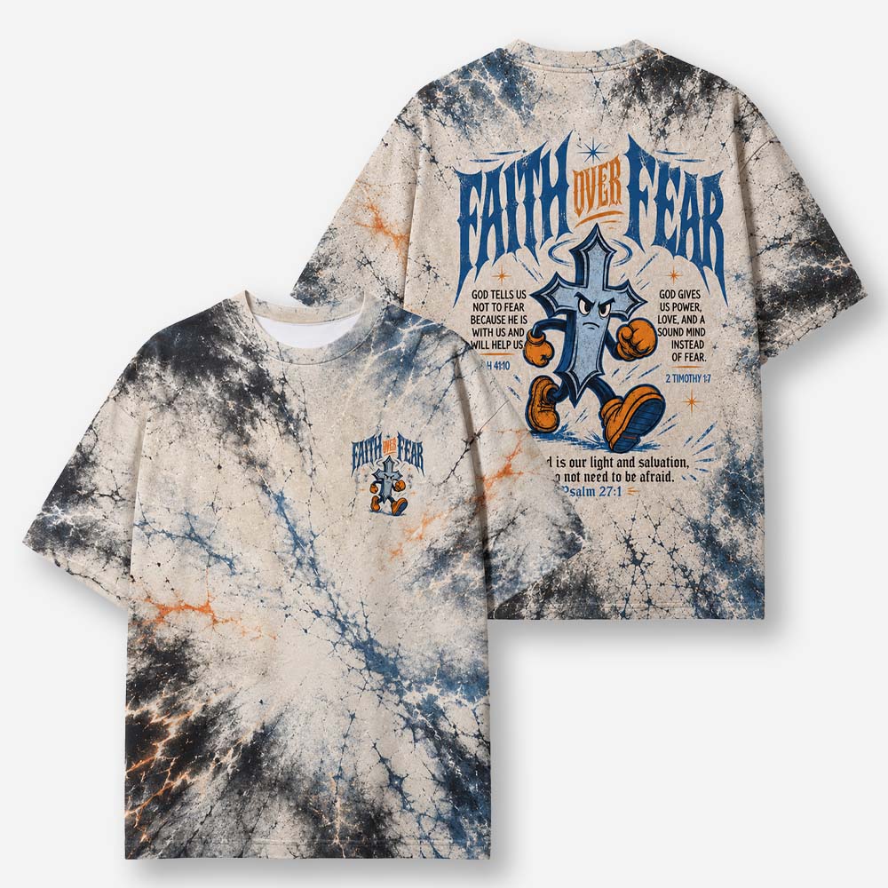 Fearless Step Eco Oversized Graphic Tees · GRS Certified
