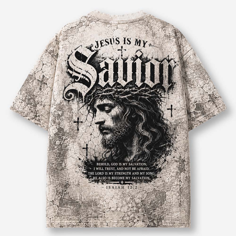 Crown Savior Eco Oversized Graphic Tees · GRS Certified