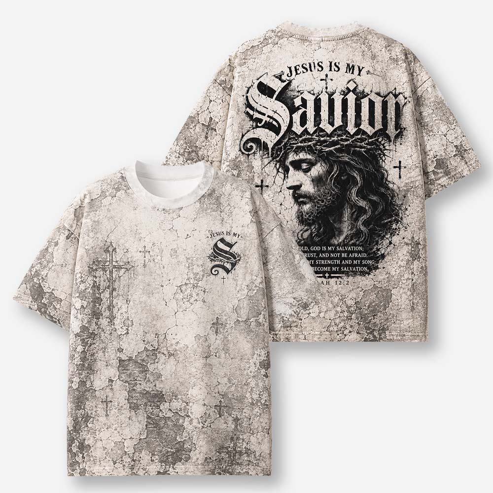Crown Savior Eco Oversized Graphic Tees · GRS Certified