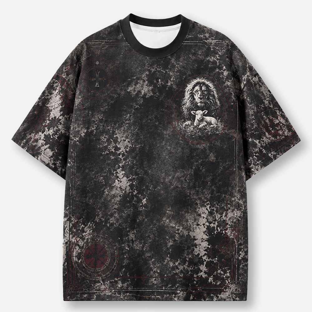 Guardian Beast Eco Oversized Graphic Tees · GRS Certified