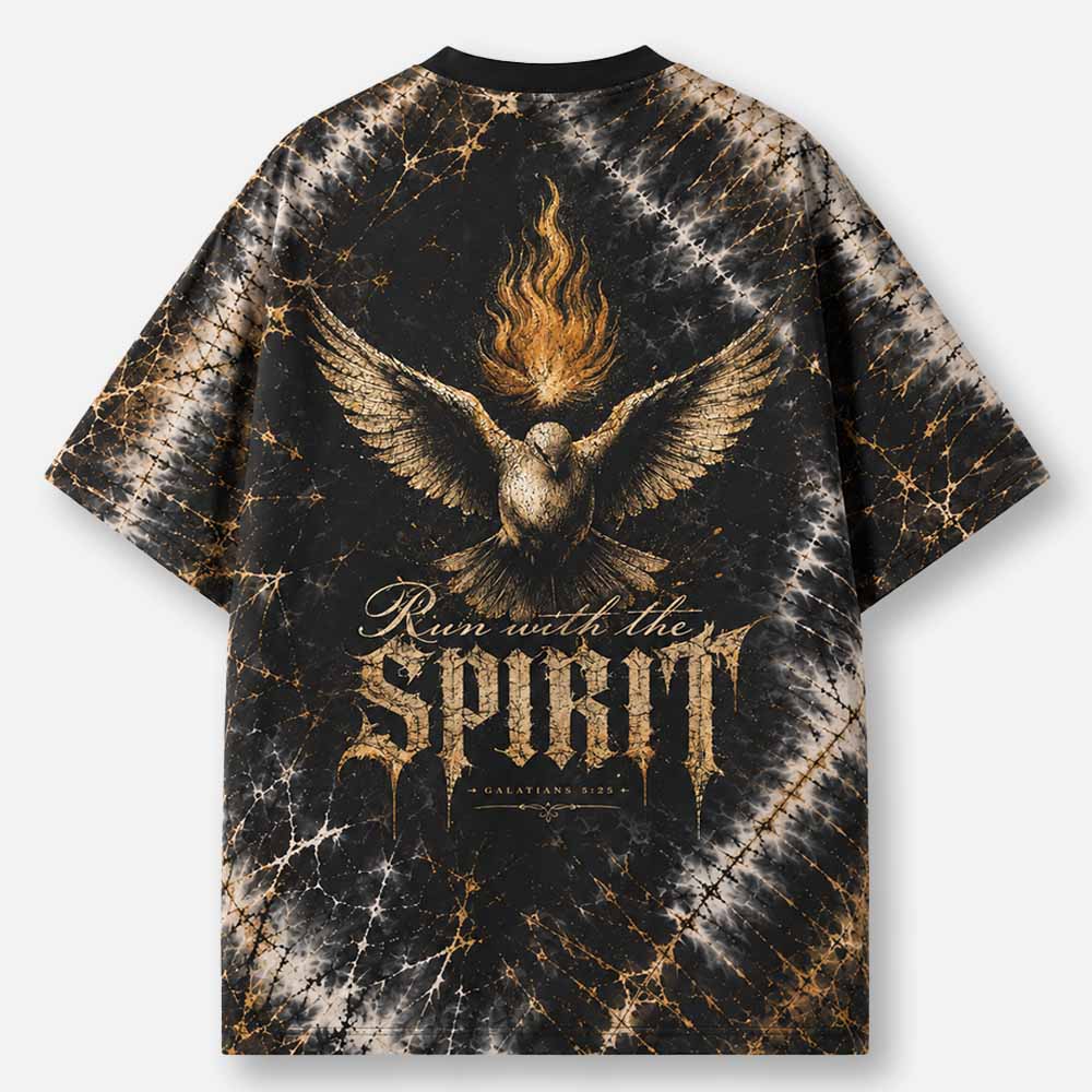 Flame Dove Eco Oversized Graphic Tees · GRS Certified