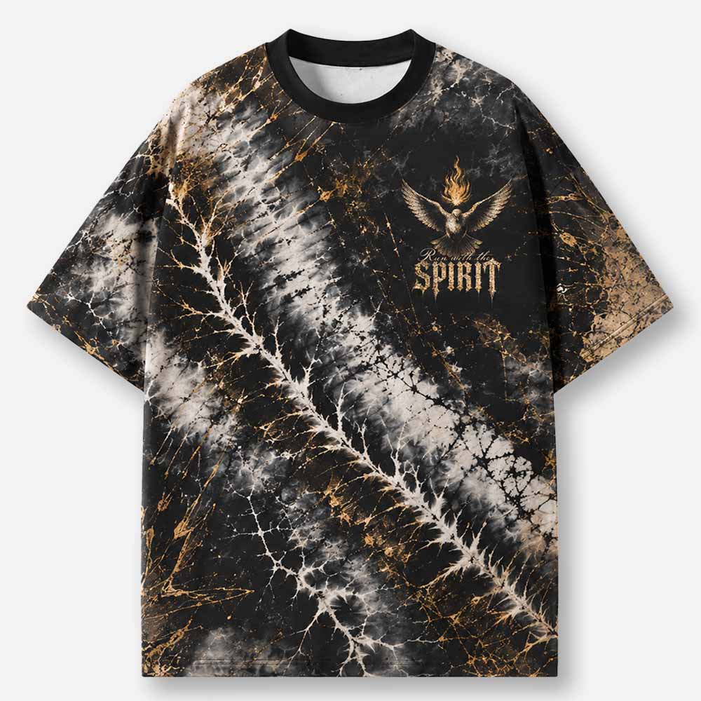 Flame Dove Eco Oversized Graphic Tees · GRS Certified