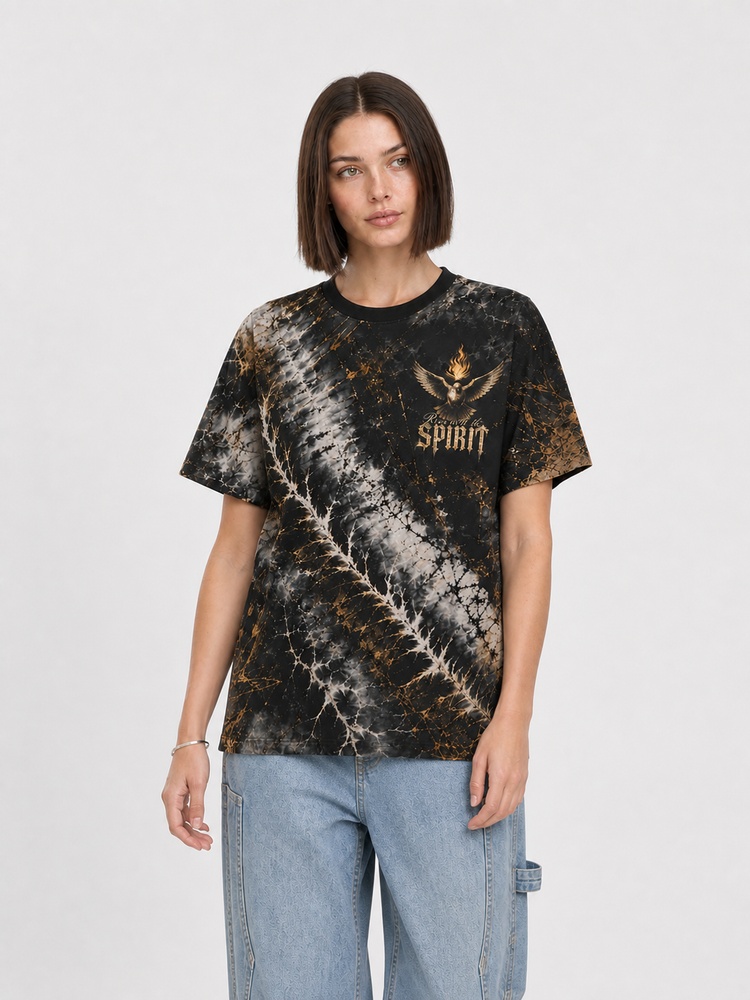 Flame Dove Eco Oversized Graphic Tees · GRS Certified