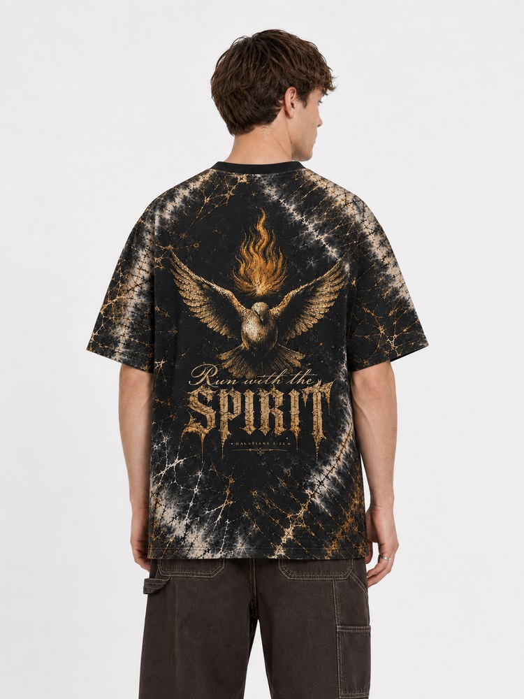 Flame Dove Eco Oversized Graphic Tees · GRS Certified