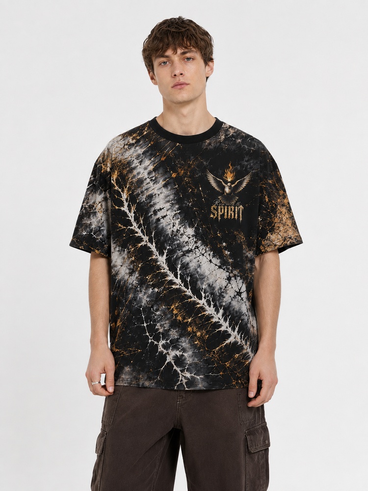 Flame Dove Eco Oversized Graphic Tees · GRS Certified