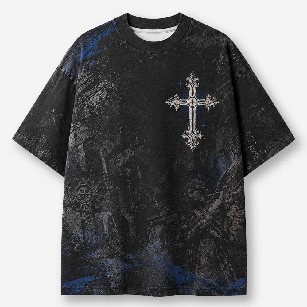 Marble Guardian Eco Oversized Graphic Tees · GRS Certified
