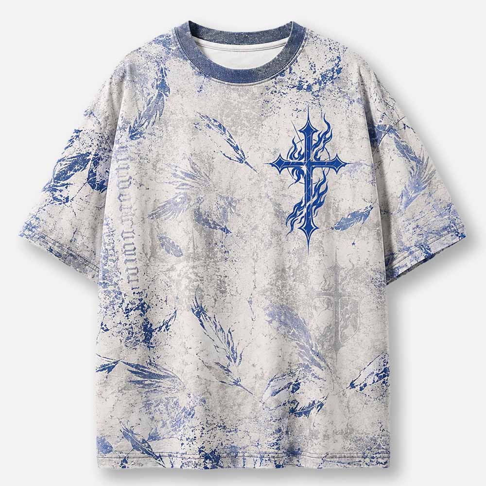 Rising Eagle Eco Oversized Graphic Tees · GRS Certified